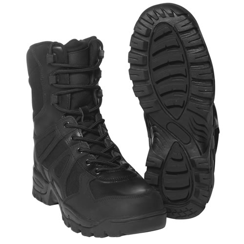 Botas Tácticas con Cremallera